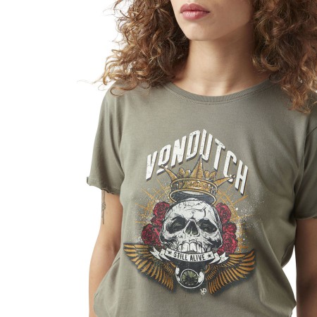 VON DUTCH TEE SHIRT FEMME STILL ALIVE