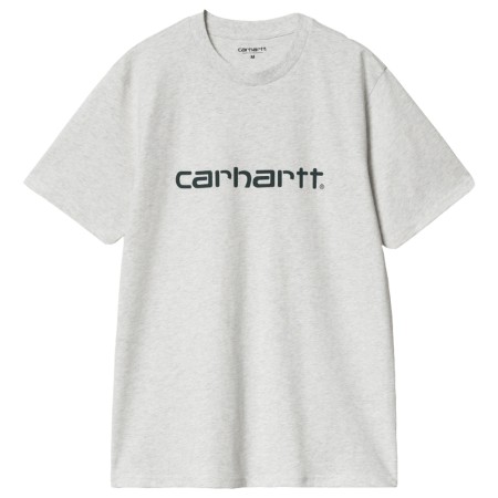 Tee Shirt Carhartt Wip Script grey