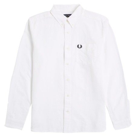 Fred Perry Chemise Oxford Blanche