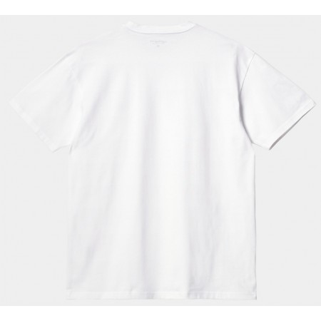 Tee Shirt Chase  Carhartt Blanc