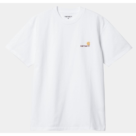 CARHARTT Tee Shirt WIP American Blanc