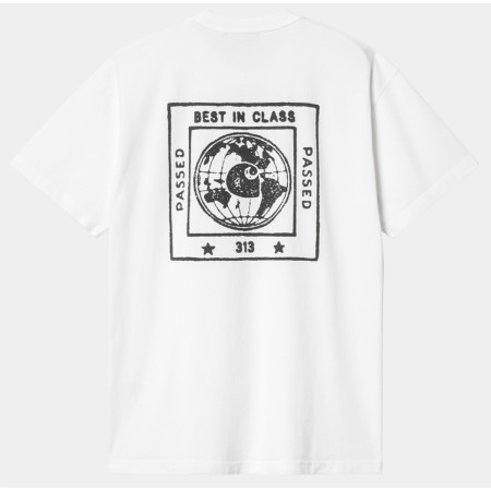 Carhartt Wip Stamp T-Shirt Blanc