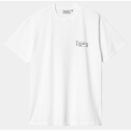 Carhartt Wip Stamp T-Shirt Blanc