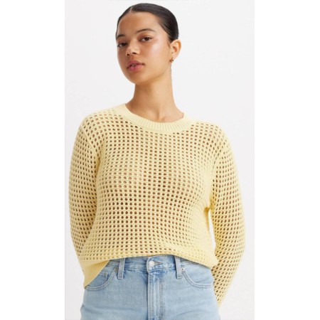 Levi's Pull En Crochet Yellow