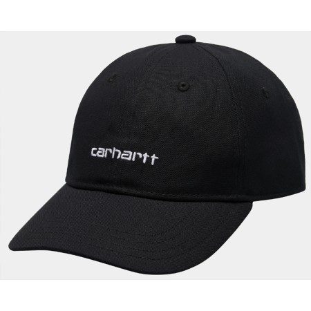 Carhartt Wip Canvas Script Cap Black