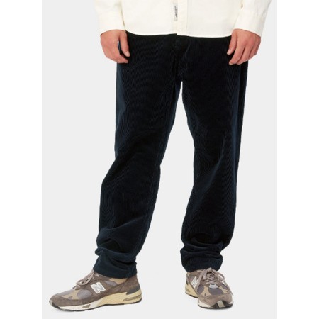 Carhartt Wip Pantalon Newel Velour Dark Navy