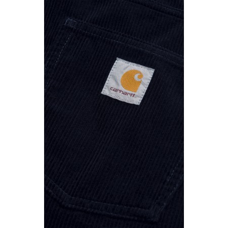 Carhartt Wip Pantalon Newel Velour Dark Navy