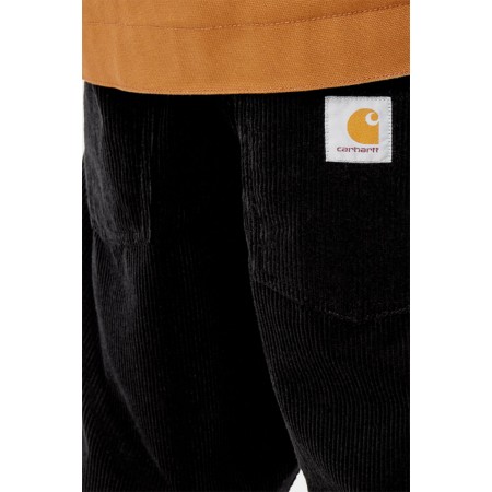 Carhartt Wip Pantalon Newel Velour Black