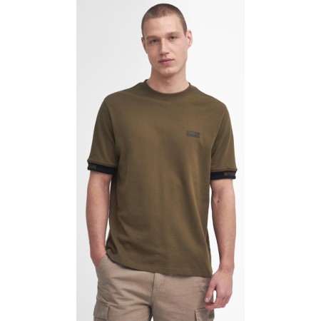 Barbour International Tee Shirt Heim Military