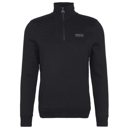 Barbour International Sweat Demi Zip Noir