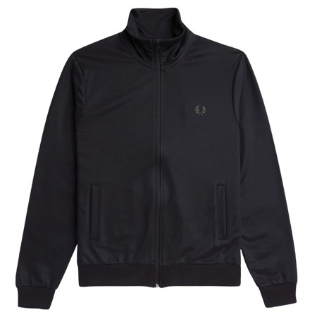 FRED PERRY TRACK JACKET BLACK