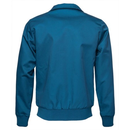 Blouson Harrington Homme Bleu Pétrol