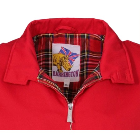 Blouson Harrington Homme rouge