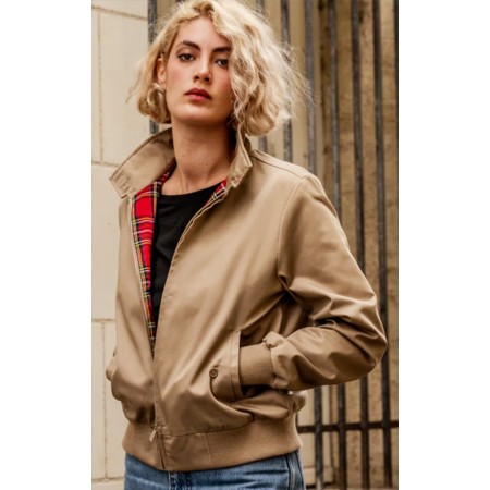 Blouson Harrington Femme TAN Original