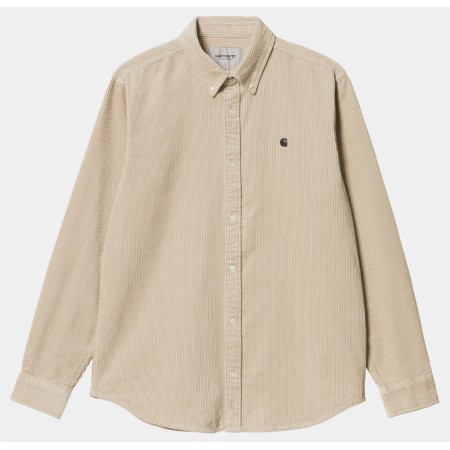 CHEMISE CARHARTT Wip MADISON EN VELOUR WALL