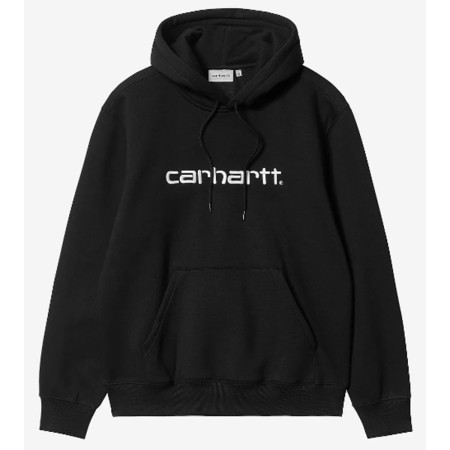 CARHARTT Wip SWEAT CAPUCHE Black/White