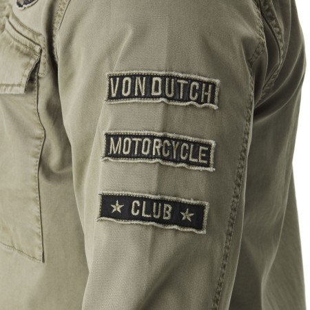 Sur Chemise VON DUTCH Badges