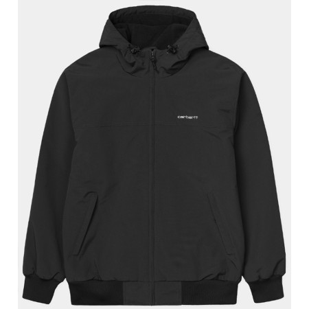 Blouson Carhartt Wip Hooded sail Jacket Noir