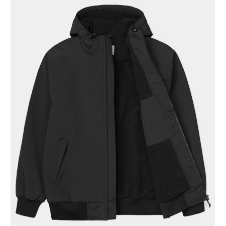 Blouson Carhartt Wip Hooded sail Jacket Noir