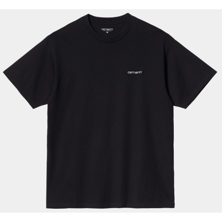 CARHARTT WIP TEE SHIRT EMBROIDERY  NOIR