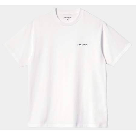 CARHARTT WIP TEE SHIRT EMBROIDERY NOIR