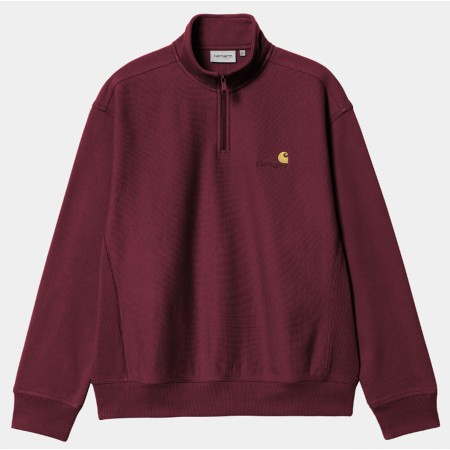 Carhartt Wip Sweat Demi Zip Air Malbec