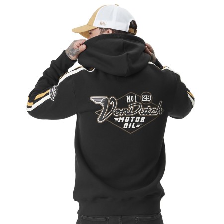 SWEAT ZIPPE CAPUCHE VON DUTCH BADGES