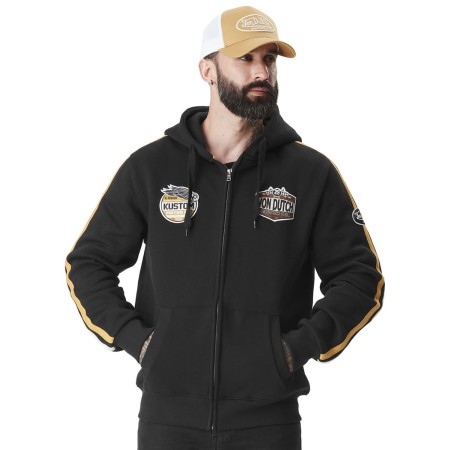 SWEAT ZIPPE CAPUCHE VON DUTCH BADGES