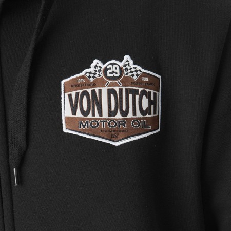 SWEAT ZIPPE CAPUCHE VON DUTCH BADGES