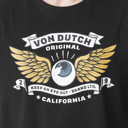 TEE SHIRT VON DUTCH WINGS Black