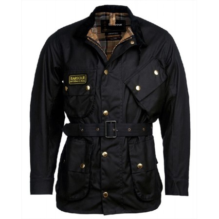 BARBOUR International Original Waxed Jacket Black