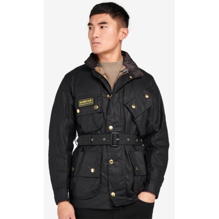 BARBOUR International Original Waxed Jacket Black