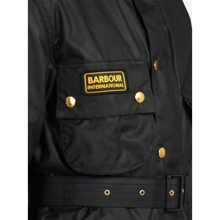 BARBOUR International Original Waxed Jacket Black