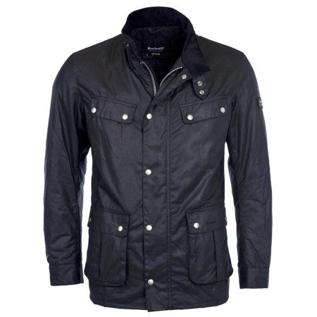 BARBOUR International Duke Wax Jacket Black