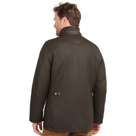 Barbour Mens Hereford Wax Jacket Rustic