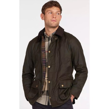 Barbour Ashby Wax Jacket Rustic