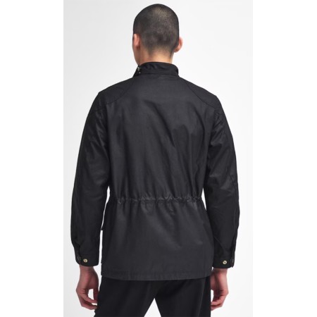 Barbour International Westross Waxed Jacket Black