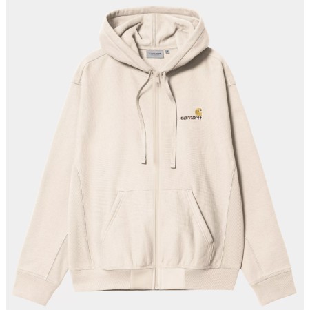 Carhartt Wip Hooded American Script Jacket Moonbeam