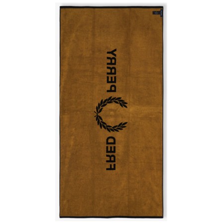 FRED PERRY Serviette de plage griffée