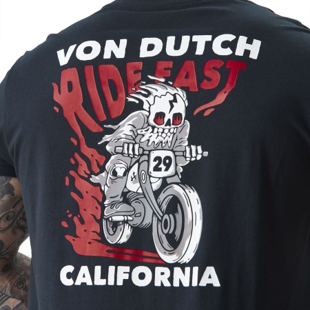 VON DUTCH Tee Shirt Faster