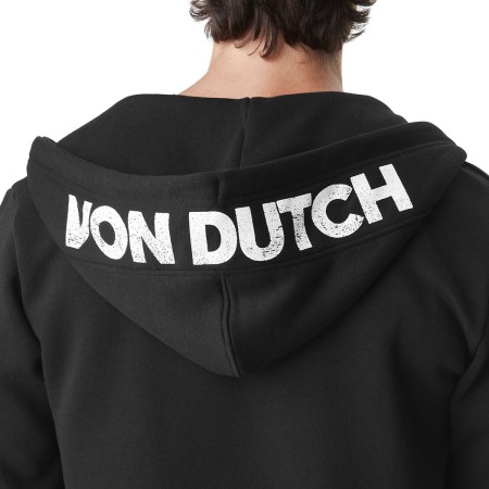 VON DUTCH SWEAT ZIPPE CAPUCHE CALIFORNIA