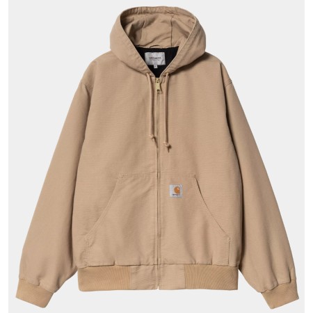 Carhartt Wip Veste à Capuche  Brown Rinsed OG