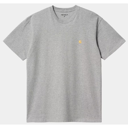 Tee Shirt Chase  Carhartt Wip Sycamore Grey