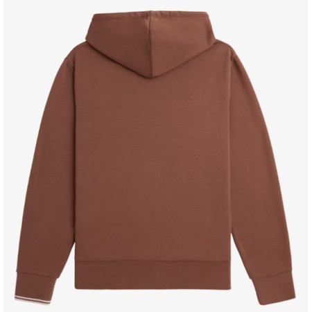 Fred Perry Sweat Capuche Whisky Brown