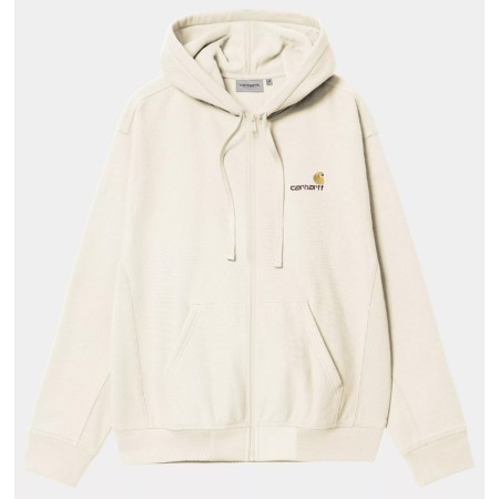 Carhartt Wip Hooded American Script Jacket Naturel