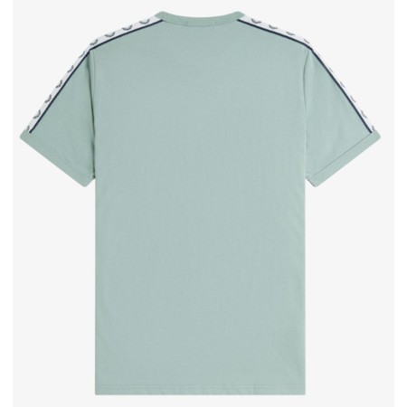 Tee shirt rétro Fred Perry Silver Blue