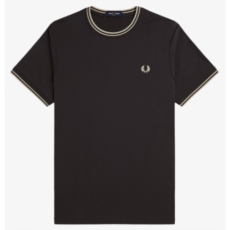 TEE SHIRT FRED PERRY  à double liseré